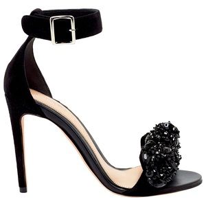 Alexander McQueen Embellished Bow Sandals (Size 9)